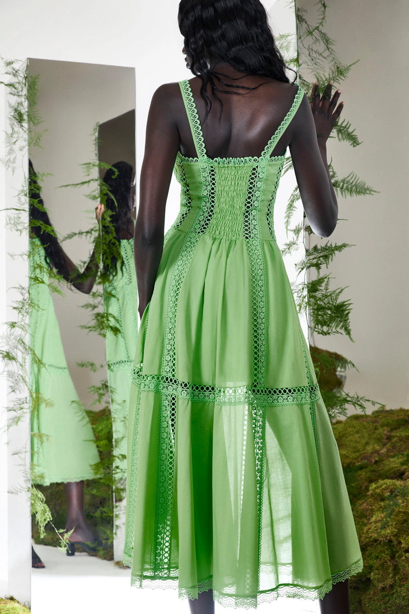 Charo Ruiz - Dafelle Long Dress - Green