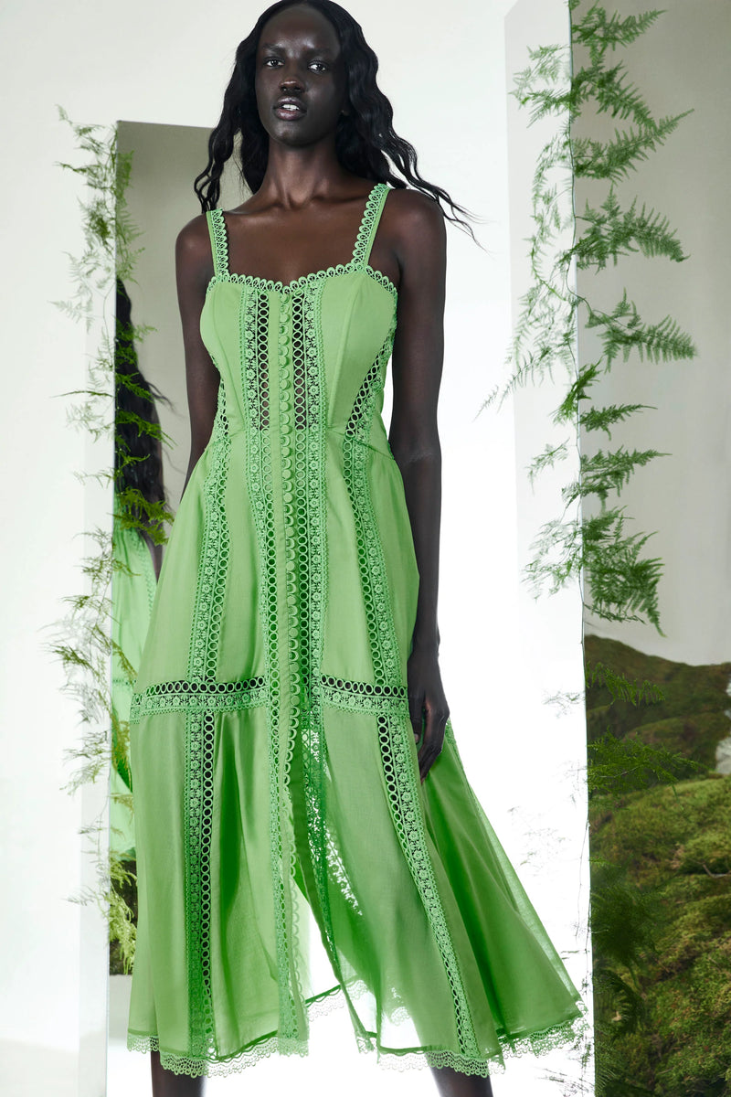 Charo Ruiz - Dafelle Long Dress - Green Charo Ruiz - Dafelle Long Dress - Green
