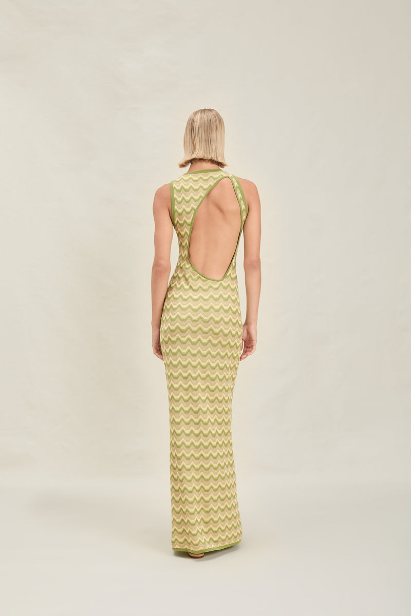 Devon Windsor - Dalia Dress - Pistachio