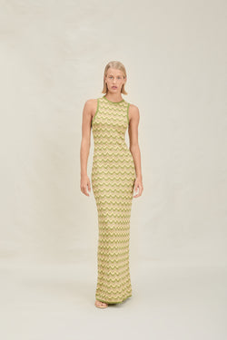 Devon Windsor - Dalia Dress - Pistachio