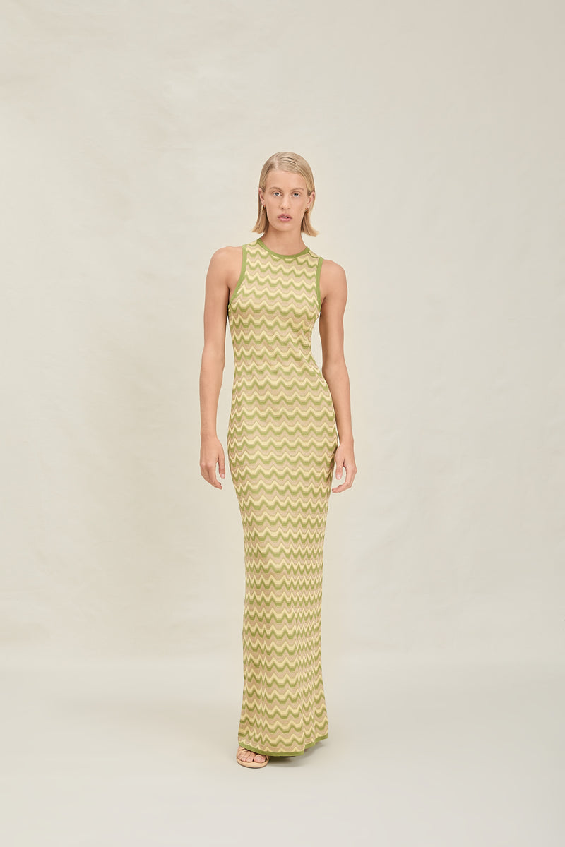 Devon Windsor - Dalia Dress - Pistachio