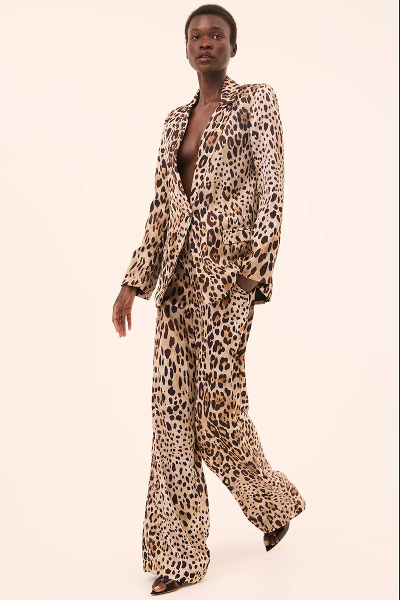 Misa - Dionne Jacket - Leopard Print