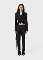 Blumarine - Tech Satin Jacket - Black