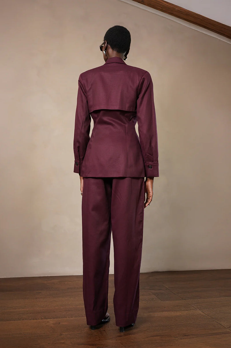 Parentezi - Seraphine Blazer - Plum