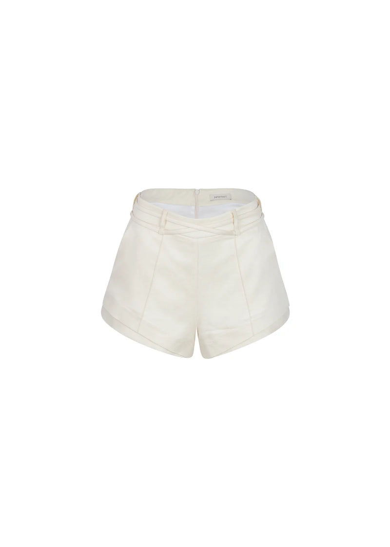 Parentezi - Brielle Shorts - Ivory