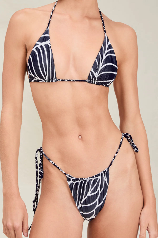 Devon Windsor - Winona Top - Navy Palm
