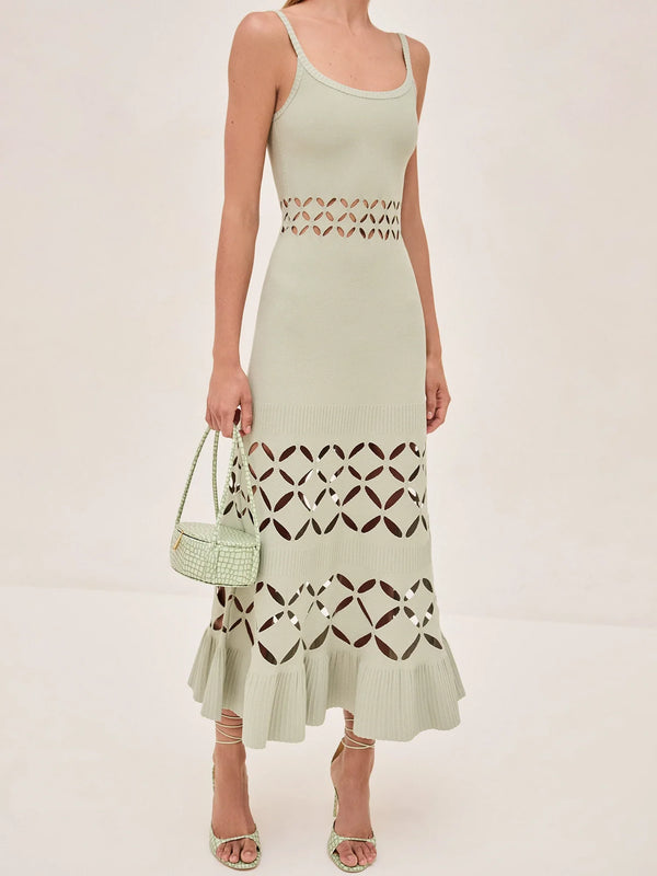 Alexis - Elayne Dress - Sage