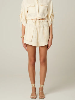 Hevron - Mira Shorts - Ivory