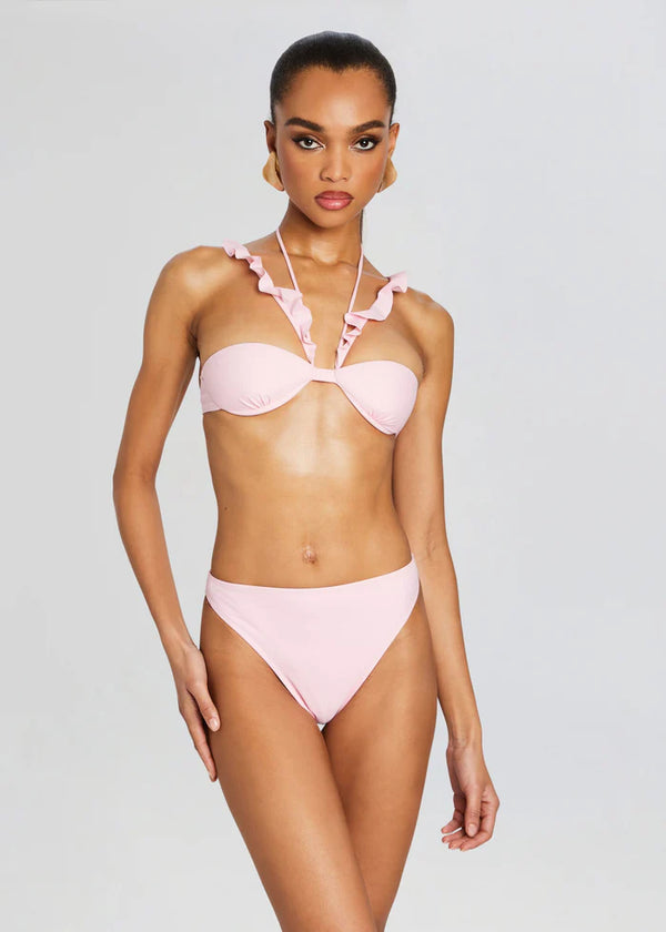 Shani Shemer - Leopold Bikini Top - Baby Pink