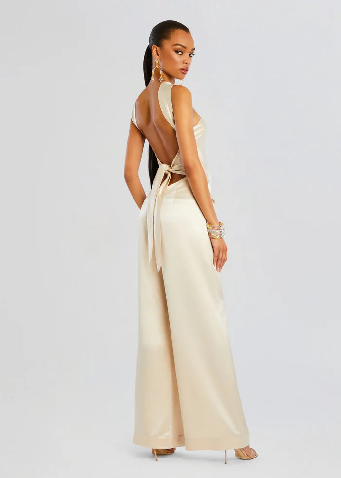 Retrofete - Ensley Jumpsuit - Light Champagne