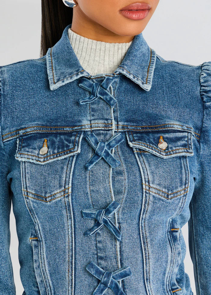 Retrofete - Mauve Denim Jacket - Oasis