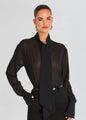 SER.O.YA - Neave Button Down Shirt - Black