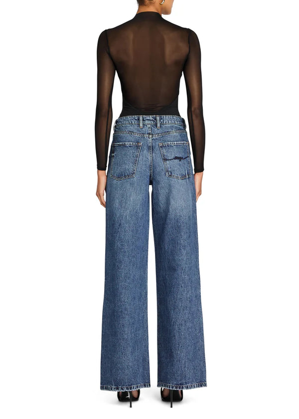 SER.O.YA - Brandi Mesh Bodysuit - Black