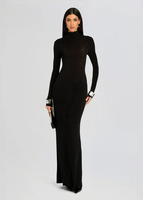 SER.O.YA - Kim Maxi Dress - Black
