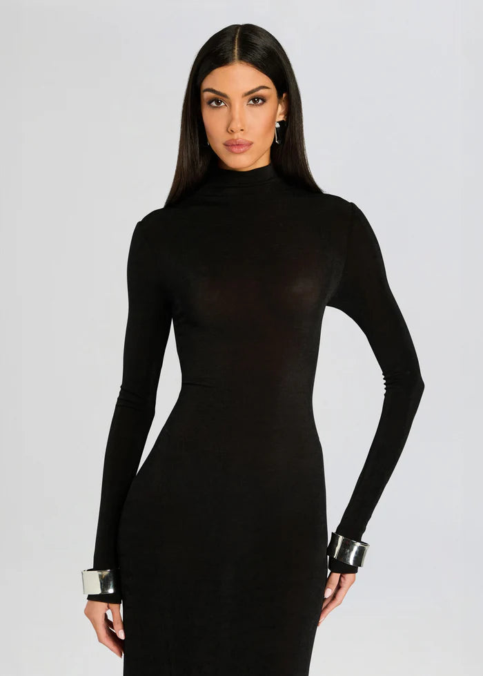 Seroya Kim Maxi Dress - Black Seroya Kim Maxi Dress - Black
