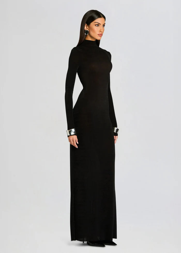 SER.O.YA - Kim Maxi Dress - Black