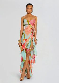 Retrofete - Samara Dress - Aqua Primavera