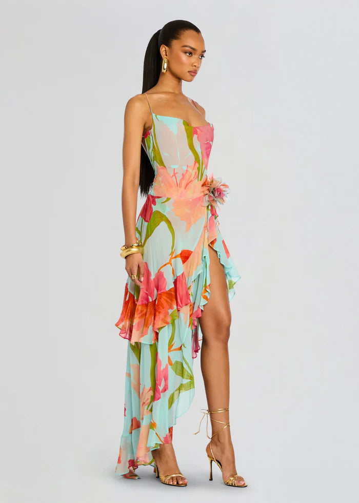 Retrofete - Samara Dress - Aqua Primavera
