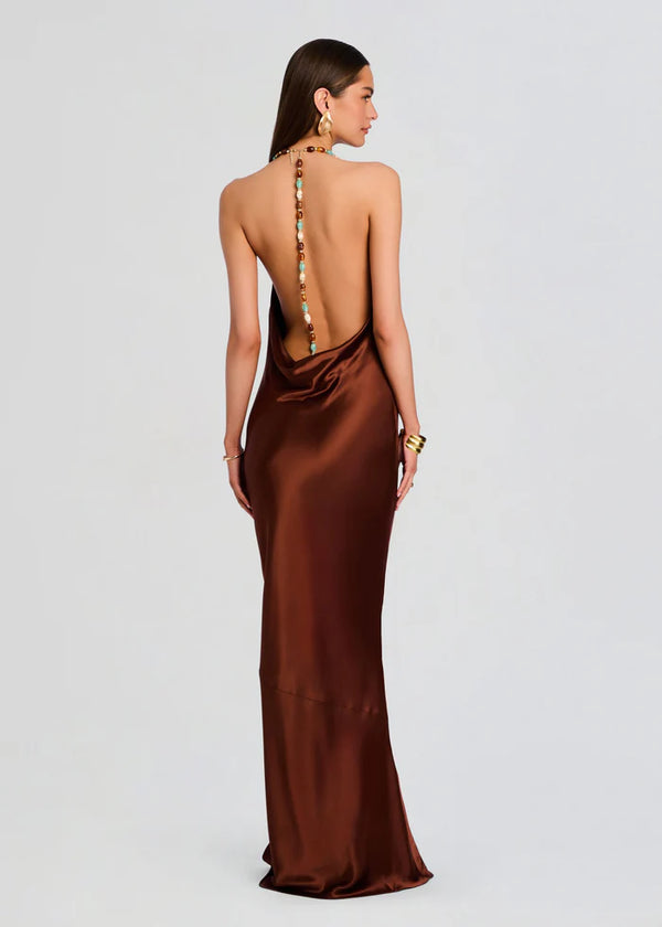 Retrofete - Finley Dress - Chestnut