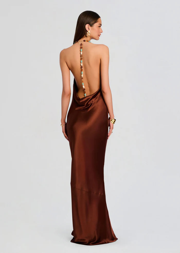 Retrofete - Finley Dress - Chestnut