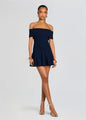 Retrofete - Erica Knit Dress - Metallic Navy