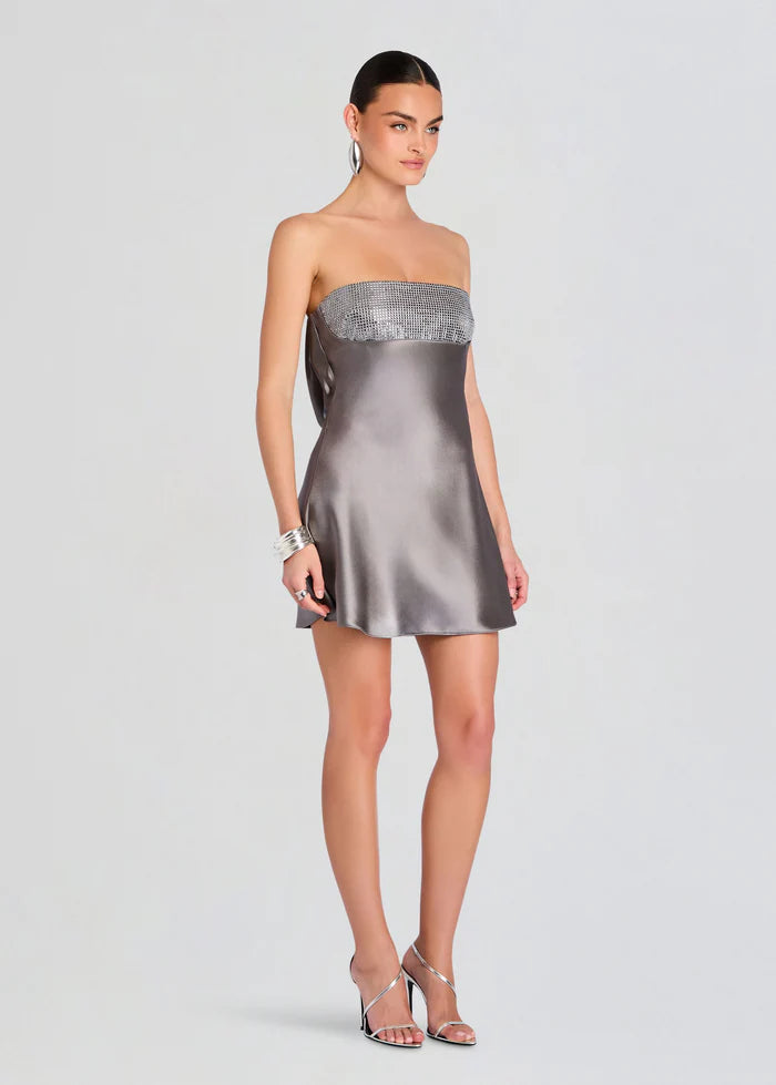 Retrofete - Lois Embellished Dress - Dusk