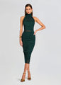 SER.O.YA - Esmee Midi Dress - Evergreen