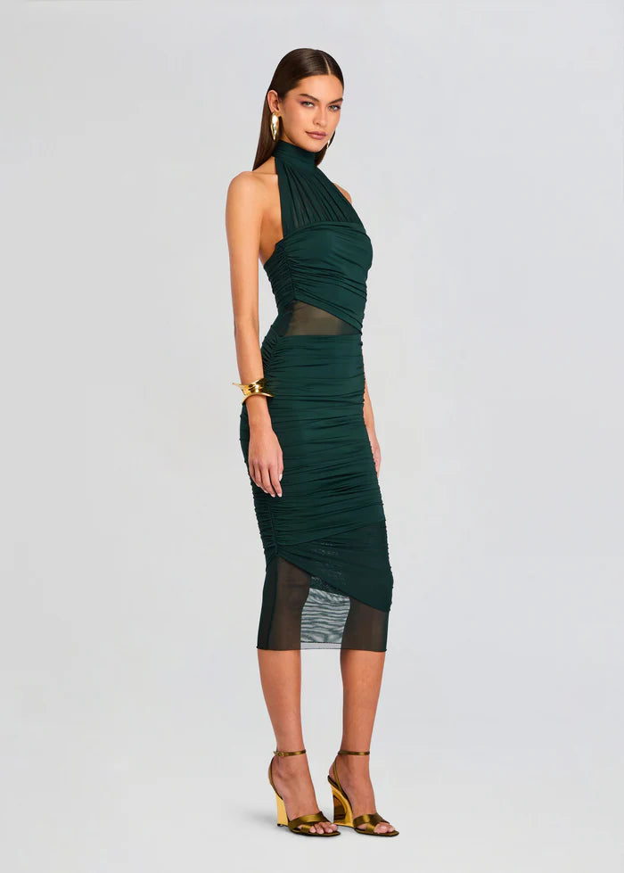 SER.O.YA - Esmee Midi Dress - Evergreen