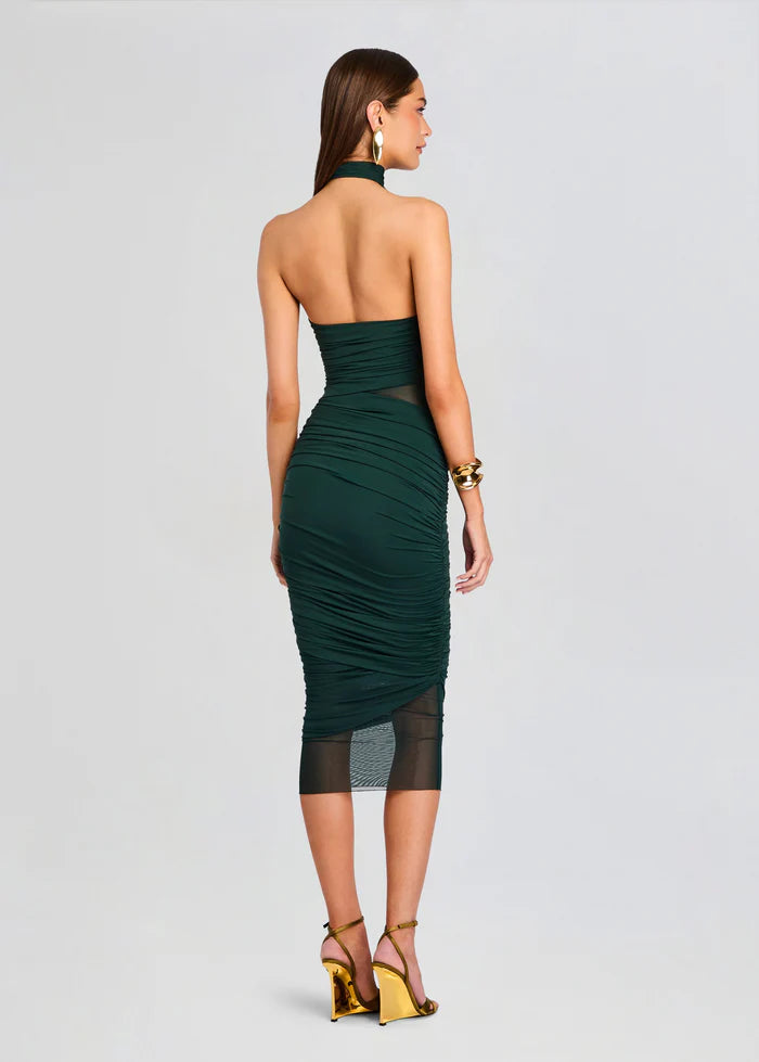 SER.O.YA - Esmee Midi Dress - Evergreen