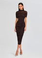 SER.O.YA - Roberta Midi Dress - Ash Brown