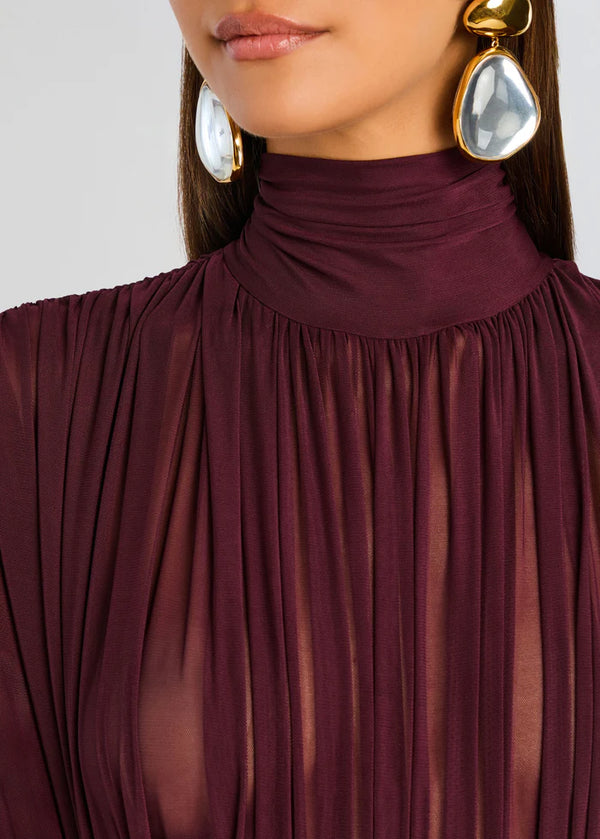 SER.O.YA - Giulia Bodysuit - Merlot