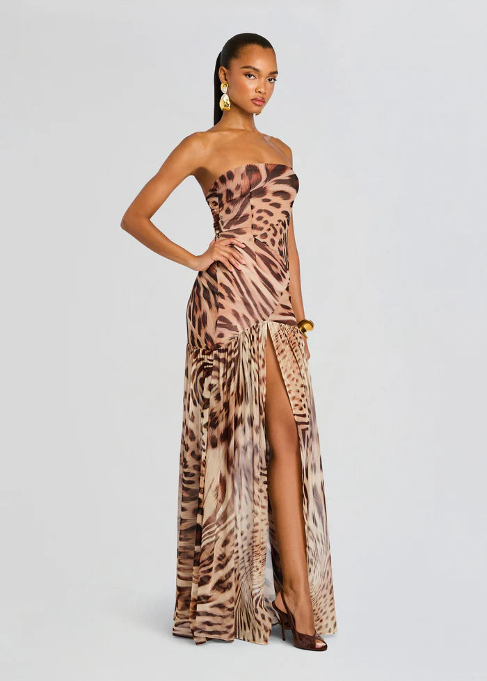 Retrofete - Nicole Dress - Animal Print
