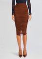 SER.O.YA - Thessa Skirt - Burnt Toffee