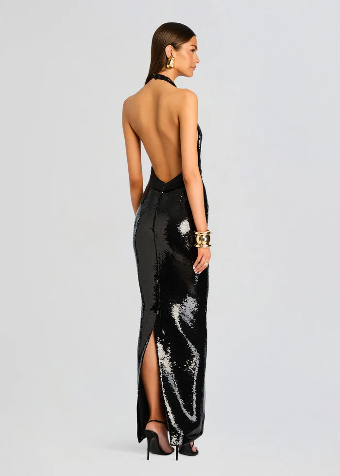 Retrofete - Kelsie Sequin Dress - Black