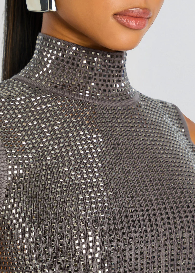 Retrofete - Sonnet Embellished Dress - Dusk