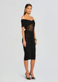 SER.O.YA - Auralee Mesh Skirt - Black