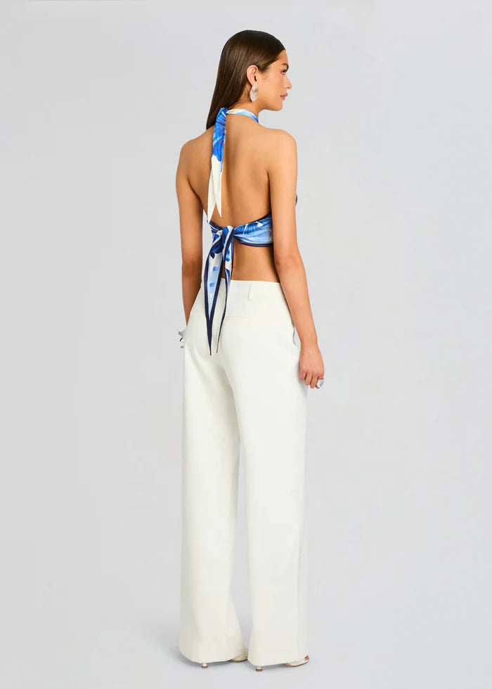 Retrofete - Jamie Top - Azure Primavera