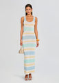 SER.O.YA - Jasmine Knit Dress - Pastel Stripe