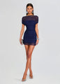 SER.O.YA - Bella Mini Dress - Navy