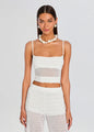 Retrofete - Lesli Top - White