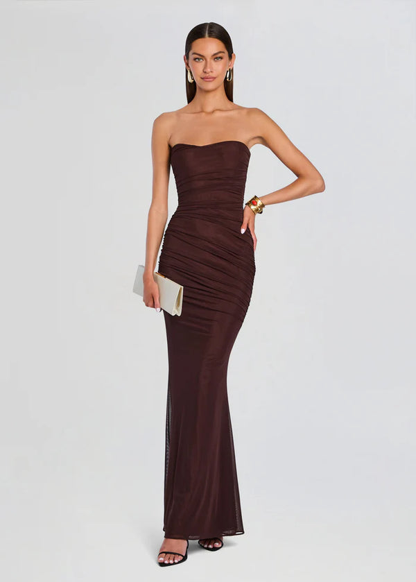 retrofete brown dress - Isadore Mesh Pullover design Paint Color:Rhubarb Wilkins Dresser MINI