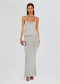 SER.O.YA - Kora Maxi Skirt - Grey