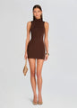 SER.O.YA - Beula Knit Dress - Burnt Clove