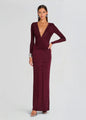 SER.O.YA - Ebony Maxi Dress - Bordeaux