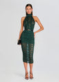 SER.O.YA - Alay Lace Skirt - Evergreen