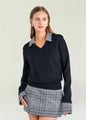 SER.O.YA - Maia Knit Sweater - Jet Black