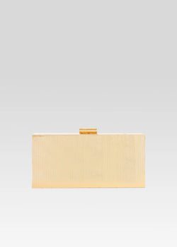 Retrofete - Milo Clutch - Gold Metal