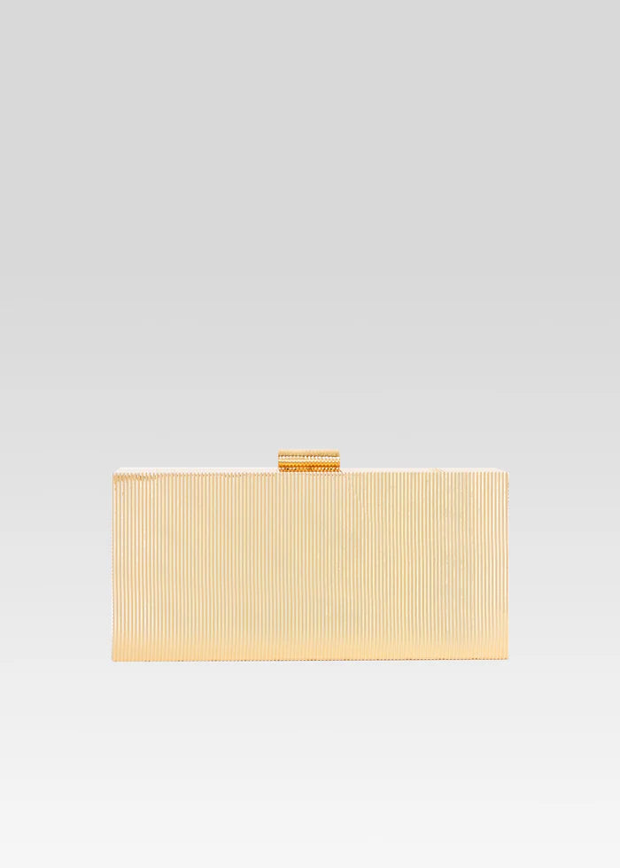 Retrofete - Milo Clutch - Gold Metal