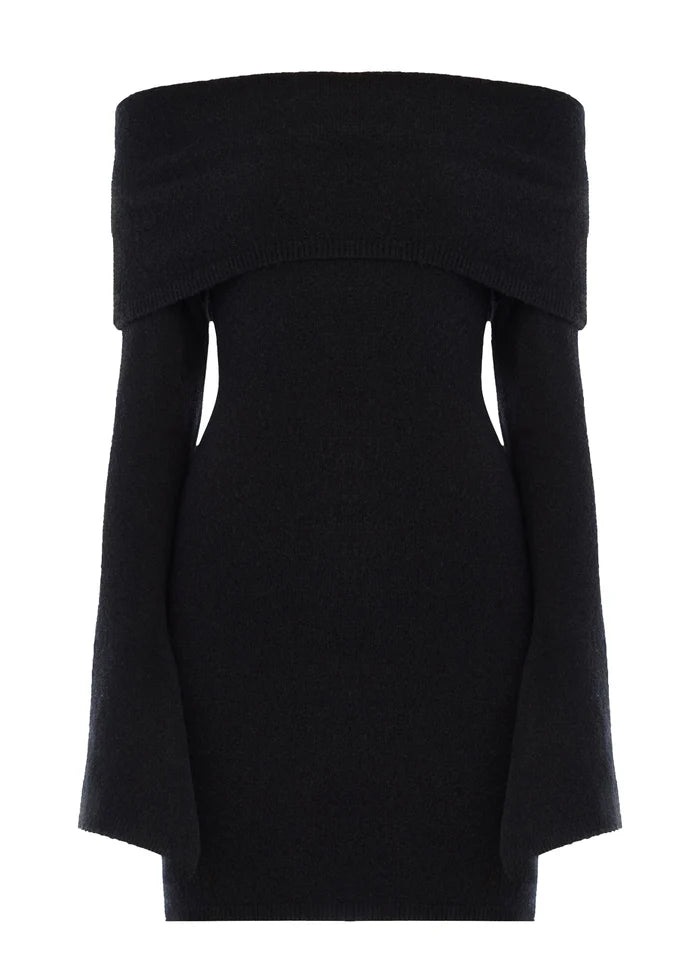 SER.O.YA - Selene Mini Dress - Black