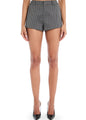 SER.O.YA - Tilda Short - Charcoal Houndstooth